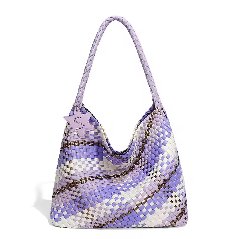 Veya Shoulder Bag – Lavender Mix