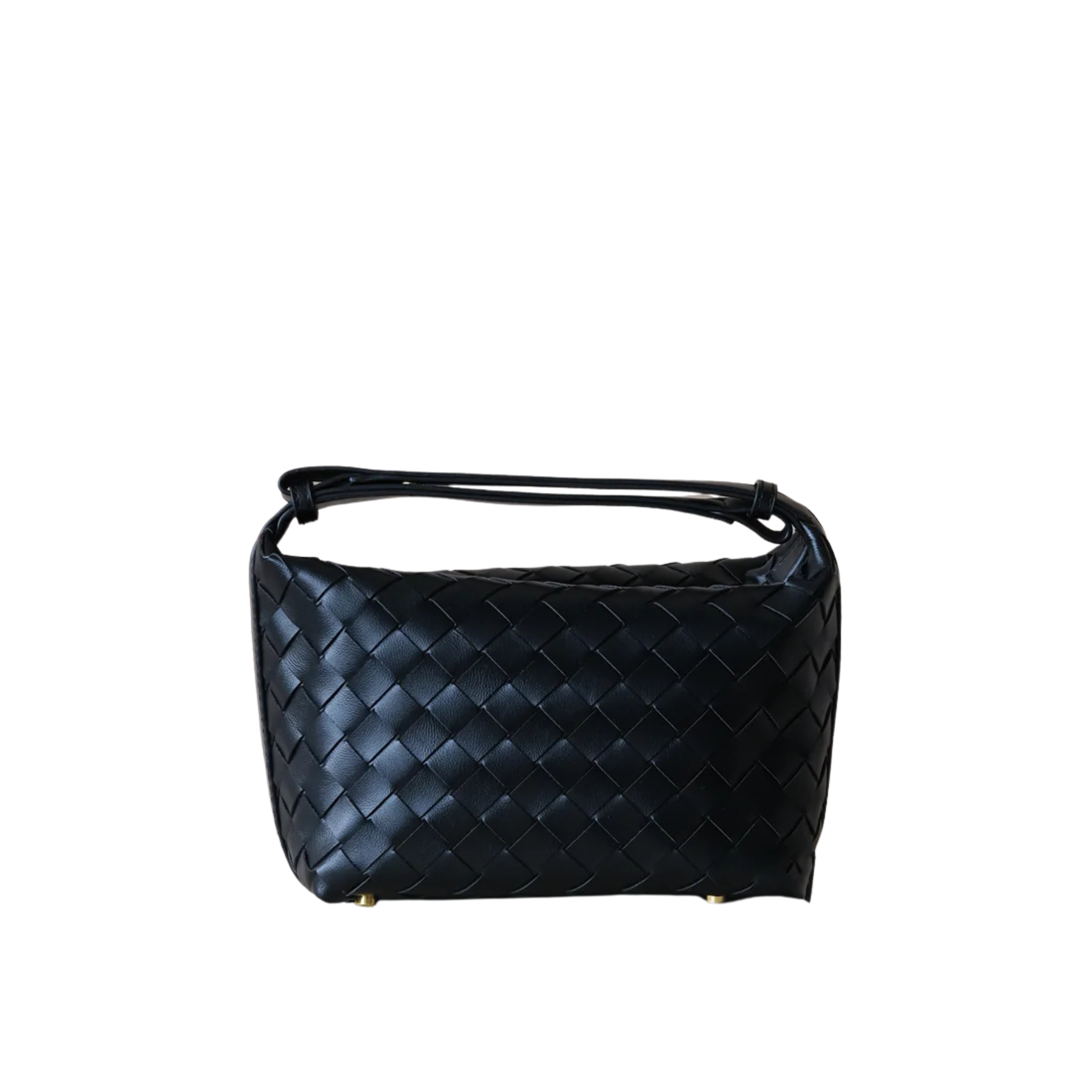 Wallace Woven Bag – Black thumbnail 3