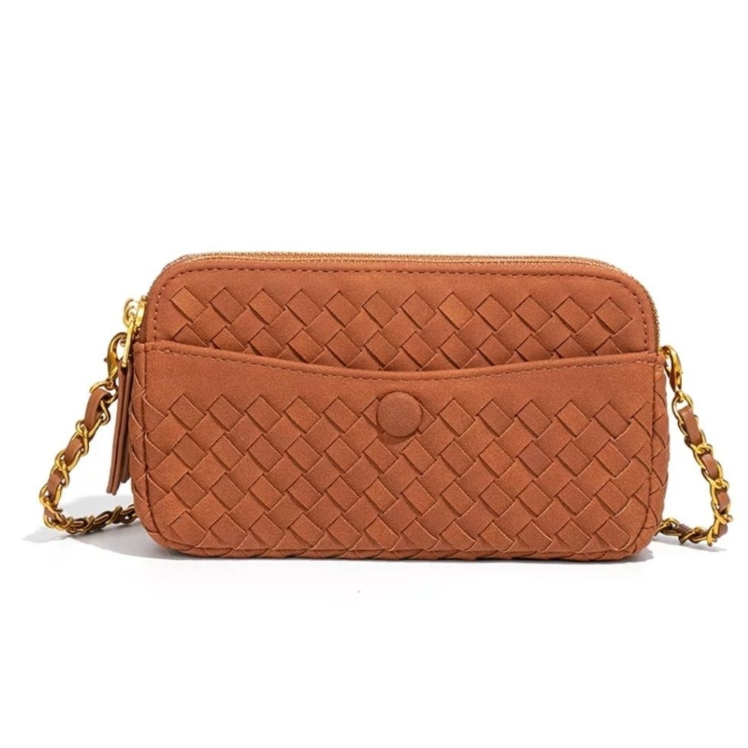 Ella Crossbody Chain – Brick