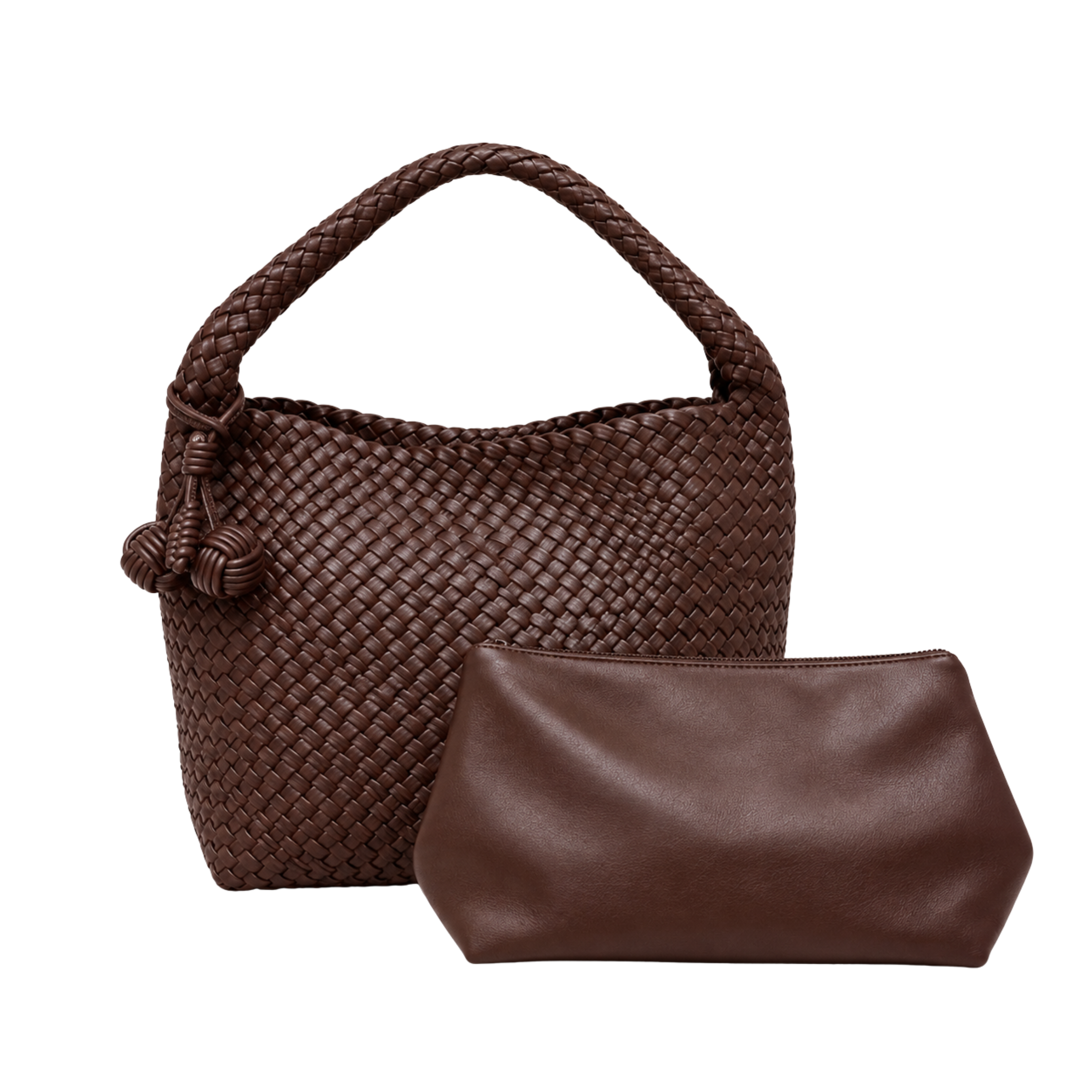 Zia Leather Shoulder Bag – Fondant thumbnail 2