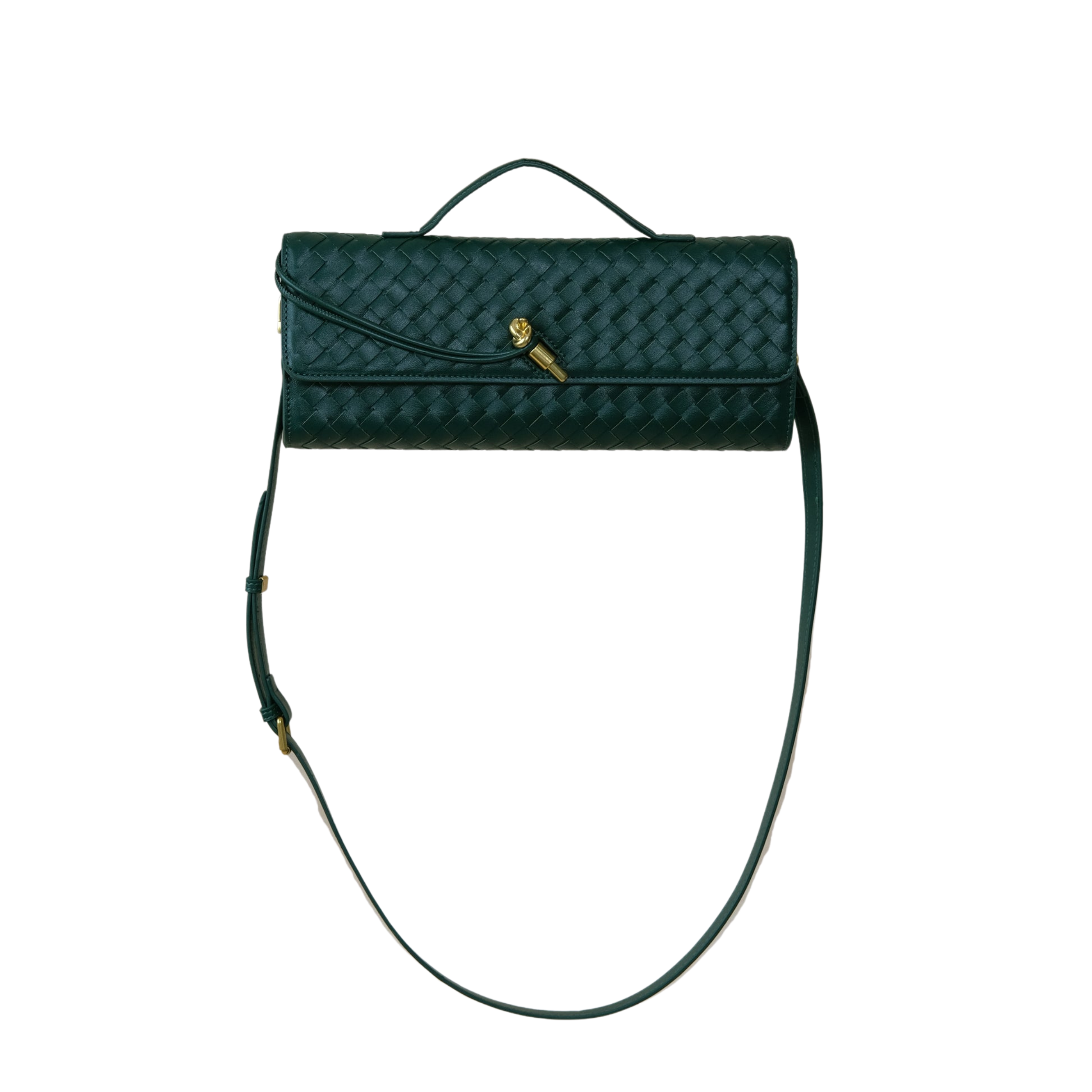 Amore Clutch & Crossbody Bag – Emerald Green thumbnail 3