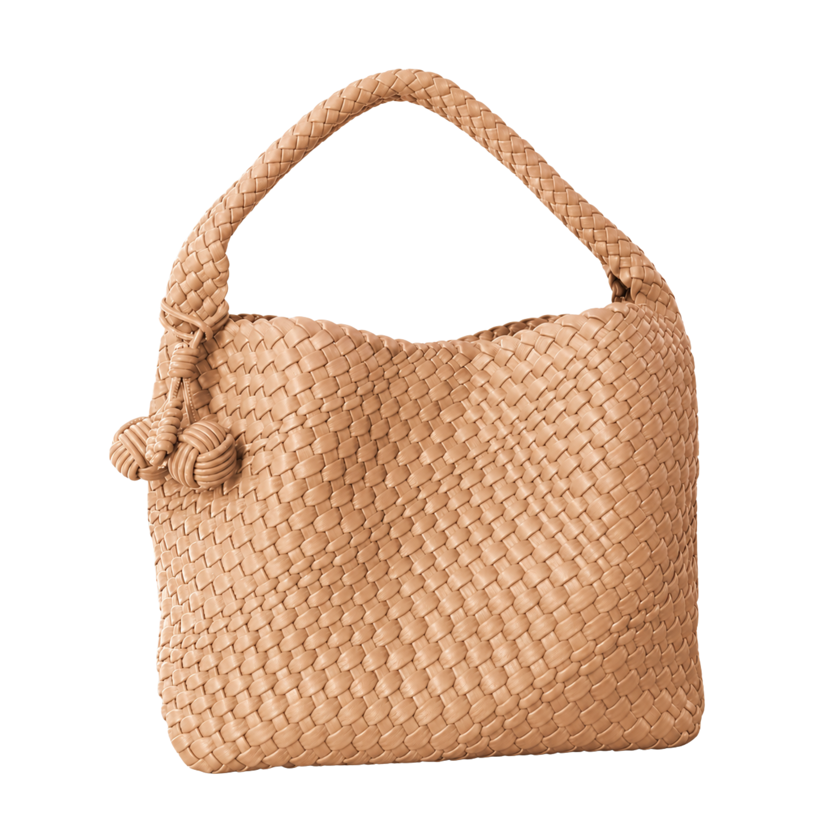 Zia Leather Shoulder Bag – Bronze