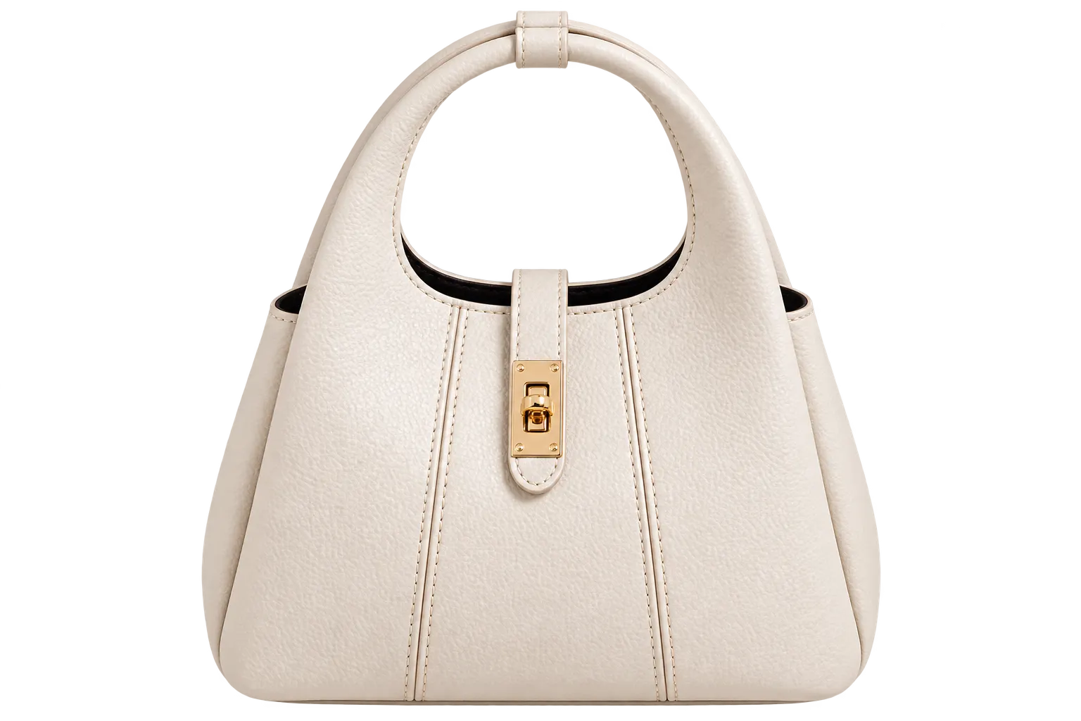 HARPER 19 MINI BAG – Pearl White