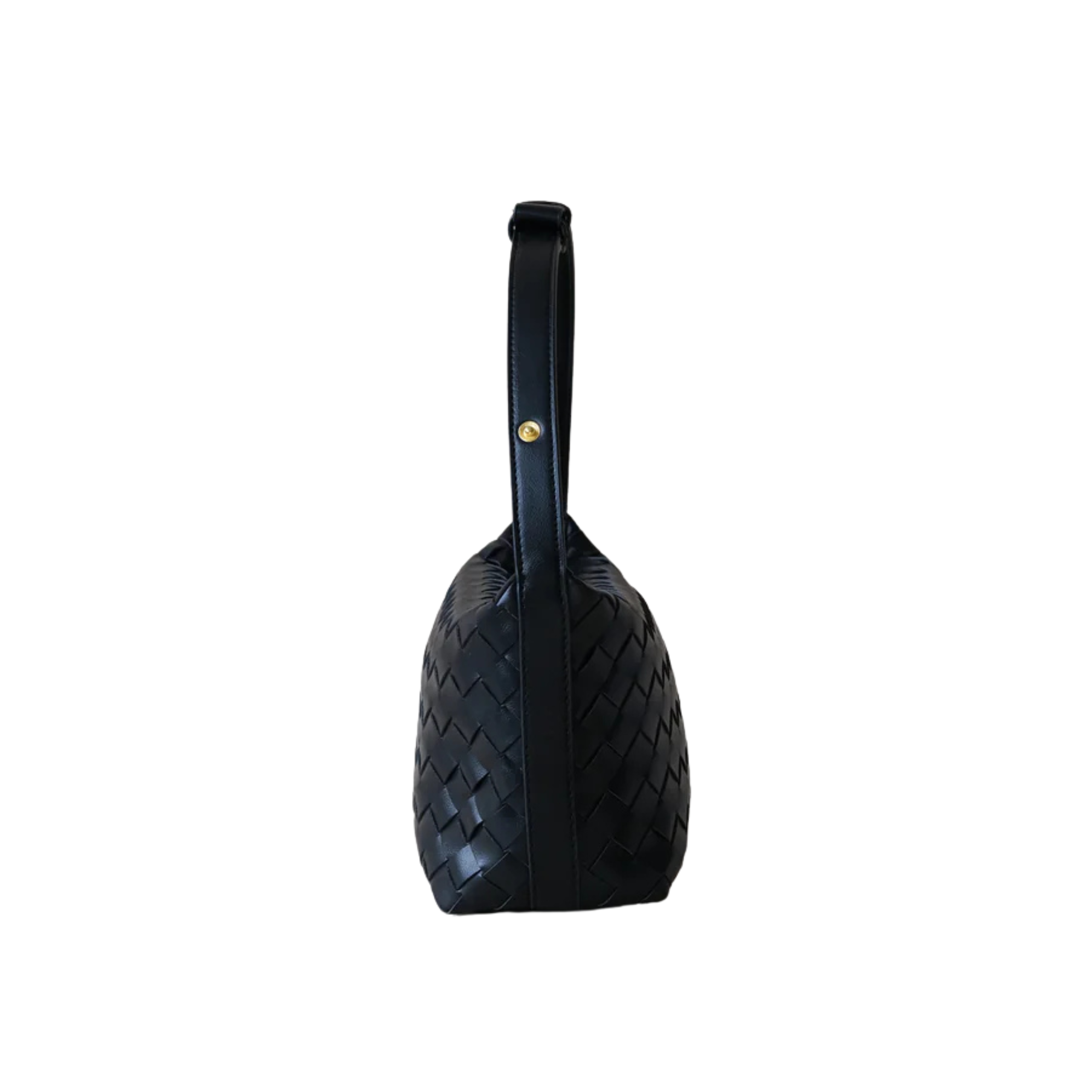Wallace Woven Bag – Black alternate view