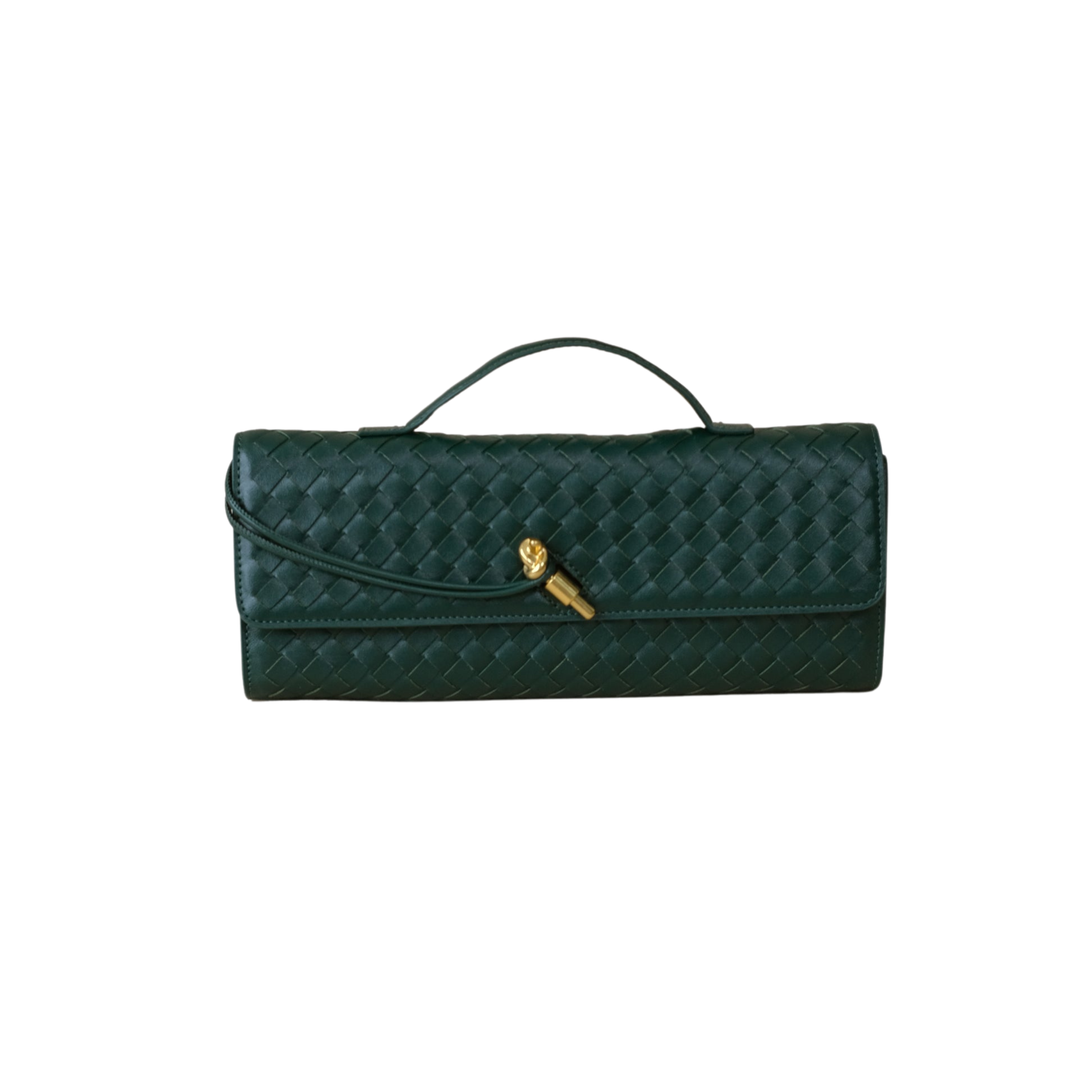 Amore Clutch & Crossbody Bag – Emerald Green