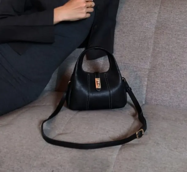 HARPER 19 MINI BAG – Pearl White thumbnail 6