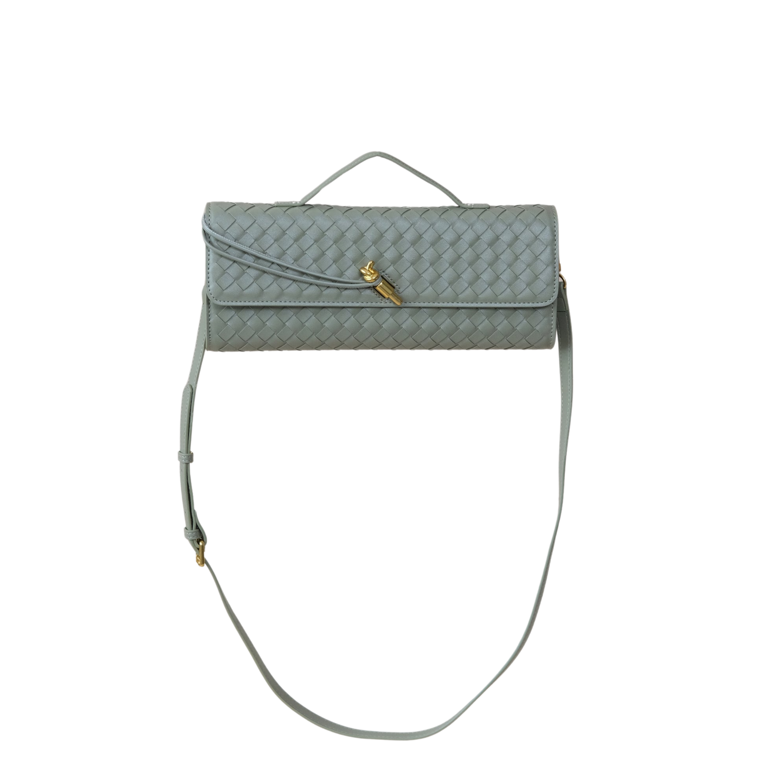 Amore Clutch & Crossbody Bag – Olive Green thumbnail 3