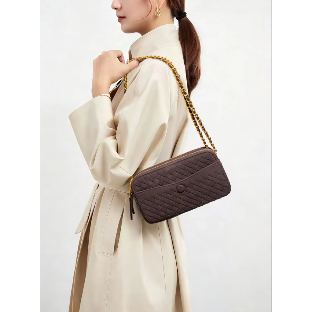 Ella Crossbody Chain – Dark Choco thumbnail 5