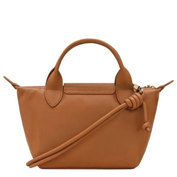 Longchamp Le Pliage Xtra XS Handbag Cashew – Leather thumbnail 3