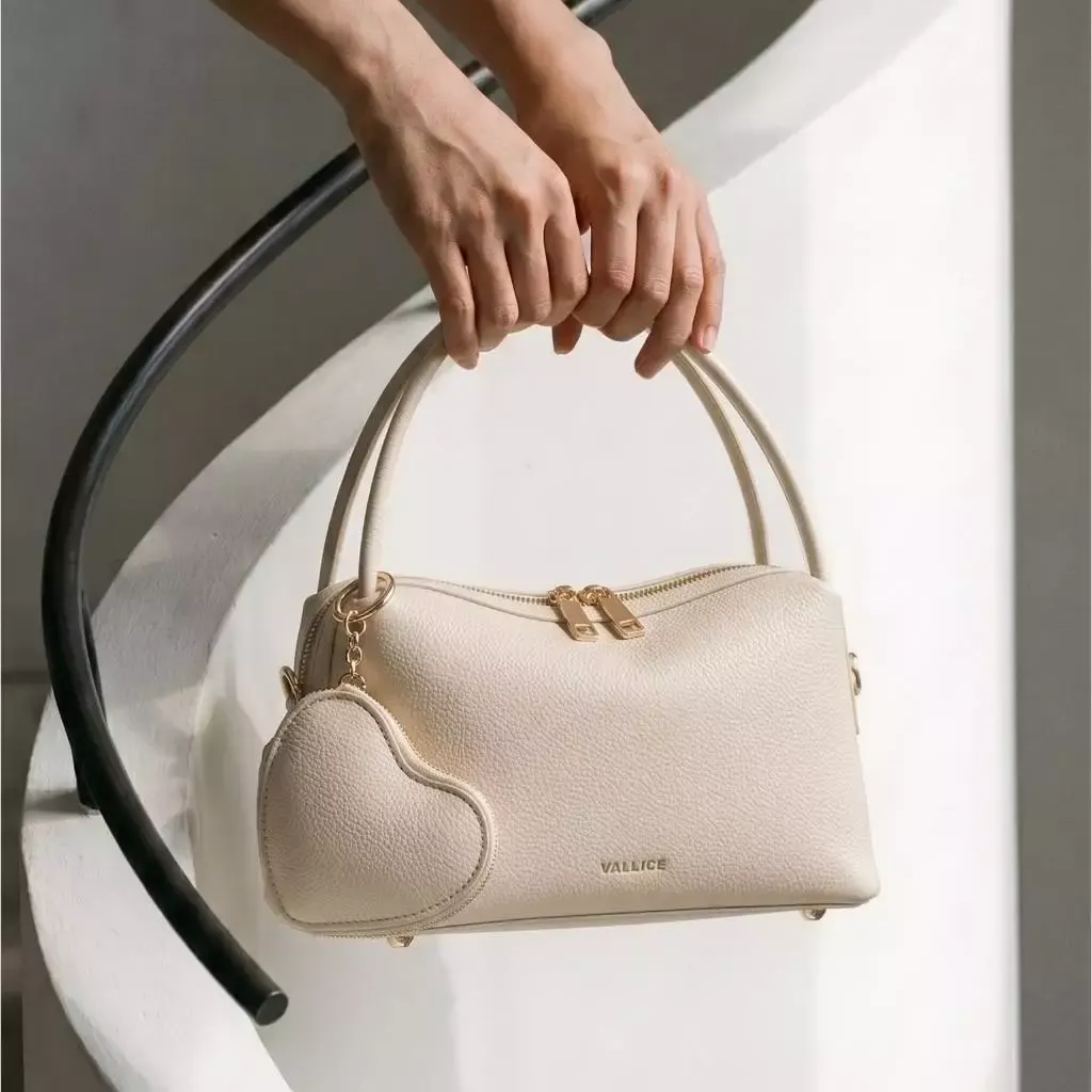 Brielle Bag & Heart Charm Pouch – Ivory thumbnail 2