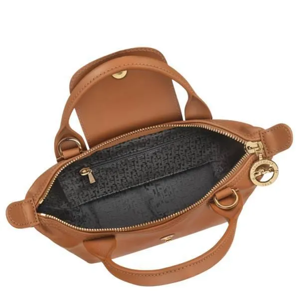 Longchamp Le Pliage Xtra XS Handbag Cashew – Leather thumbnail 4